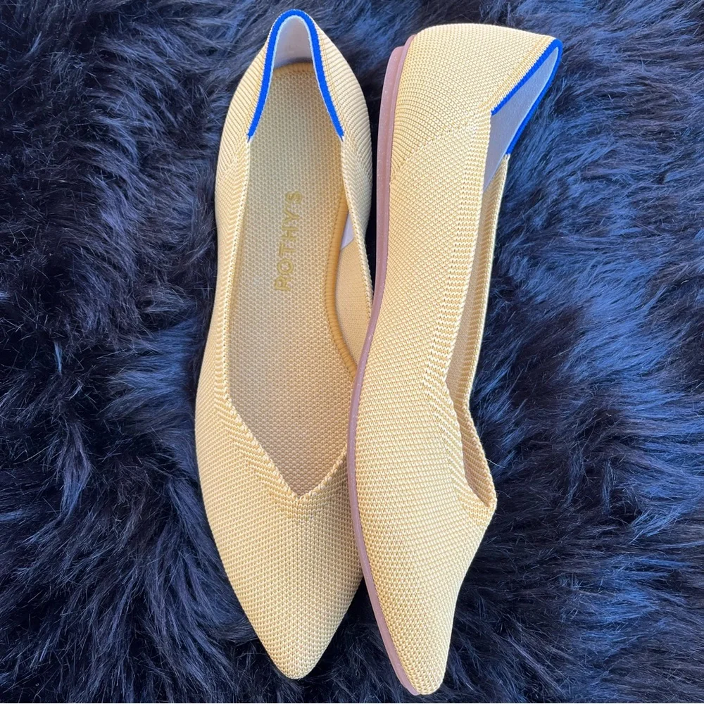 **SOLD** Rothy’s Marigold Pointed Toe Flats - Picture 6 of 15